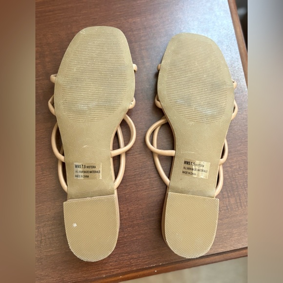 Dolce Vita - Cross Knot Open Toe Sandals - Tan - Picture 8 of 8